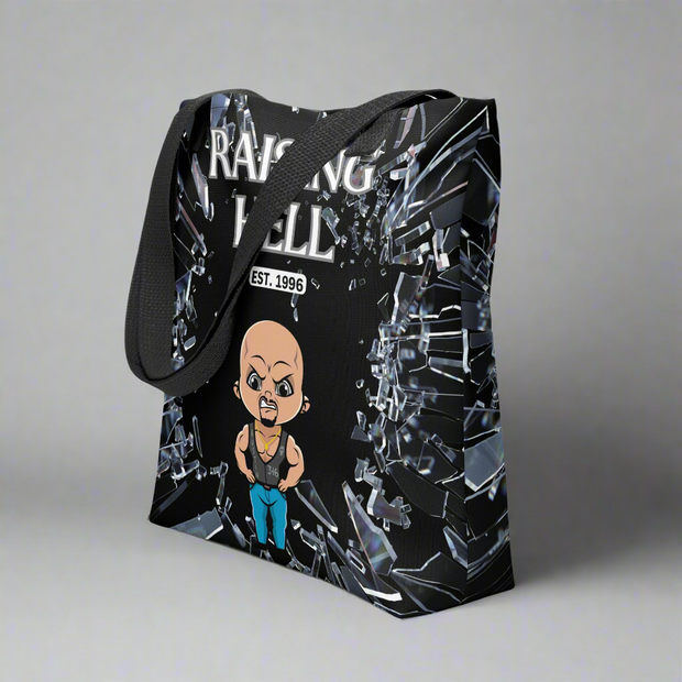 Raising Hell Tote bag