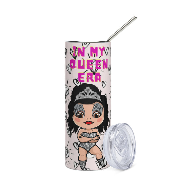 In My Queen Era Stainless steel tumbler - Gigi For The Win