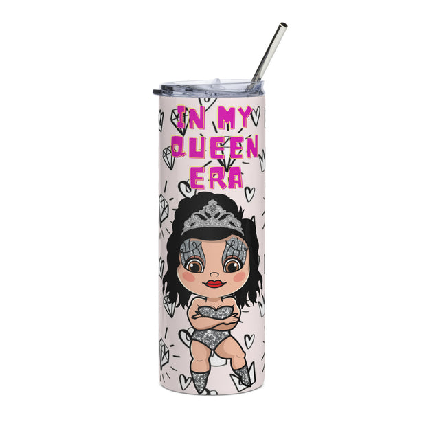 In My Queen Era Stainless steel tumbler - Gigi For The Win