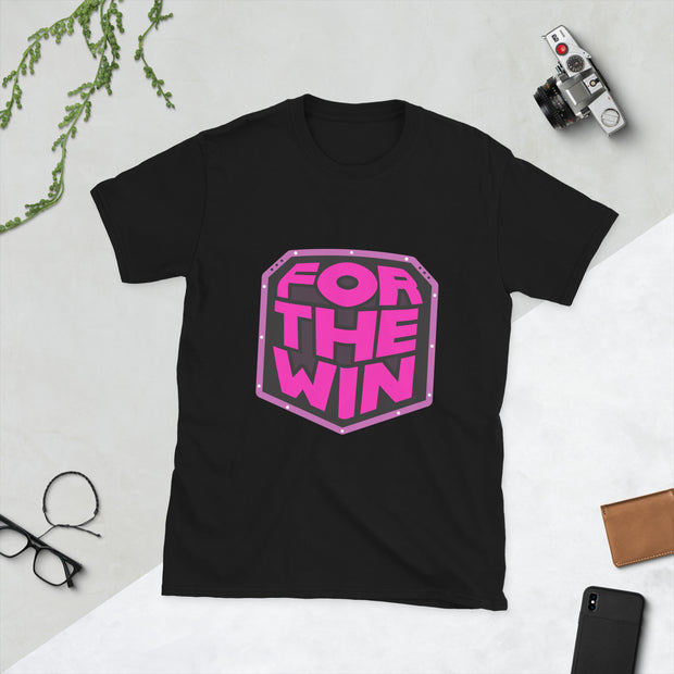 Neon Pink Championship Glam: Rock the Gigi For The Win Logo with Style! - GigiForTheWin